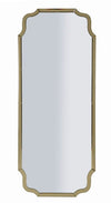 Modern fali tükör ISTANBUL arany 60X2X150 ( belső tükör mérete 54X143,5) cm Fali tükör Mauro Ferretti