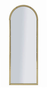BAKU arany Modern fali tükör 55X2X150 ( belső tükör mérete 49X144) cm Fali tükör Mauro Ferretti