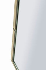 BAKU arany Modern fali tükör 55X2X150 ( belső tükör mérete 49X144) cm Fali tükör Mauro Ferretti