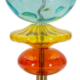Clarisse modern üveg design nagy asztali lámpa Ø35x73 cm Asztali lámpa Mauro Ferretti