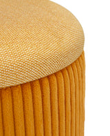 tárolós puff készlet – 2 db – Mustársárga