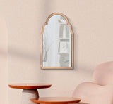 TANGIER Modern fali tükör Rózsaszín 47X1X80 ( belső tükör mérete 41X74) cm Fali tükör Mauro Ferretti