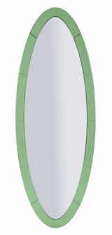 OSLO Modern fali tükör zöld 55X2X150 ( belső tükör mérete 42,5x137,5) cm Fali tükör Mauro Ferretti