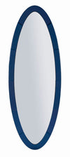 OSLO kék Modern fali tükör 55X2X150 ( belső tükör mérete 42,5x137,5) cm Fali tükör Mauro Ferretti