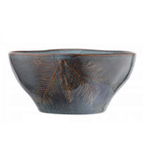 Fenyőágas Vintage karácsonyi kerámia tálka - 1000 ml 17,5 cm