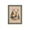 Karácsonyi Konyharuha 50x70 pamut Bosco incantato szarvas
