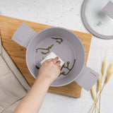 10 részes indukciós edénykészlet Berlinger Haus Taupe Collection