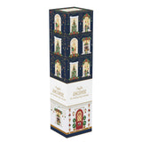 Karácsonyi porcelán bögre 4 db szett egymásba rakható díszdobozban Festive Avenue