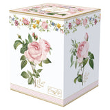 Porcelán bögre fém szűrővel díszdobozban – Rózsa mintás 350 ml