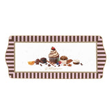 Porcelán kínáló tálca 35x15 cm Sweet Moments