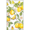 Háromrétegű papírszalvéta 33x40 cm 15 db-os citrom mintás Fresh lemons white