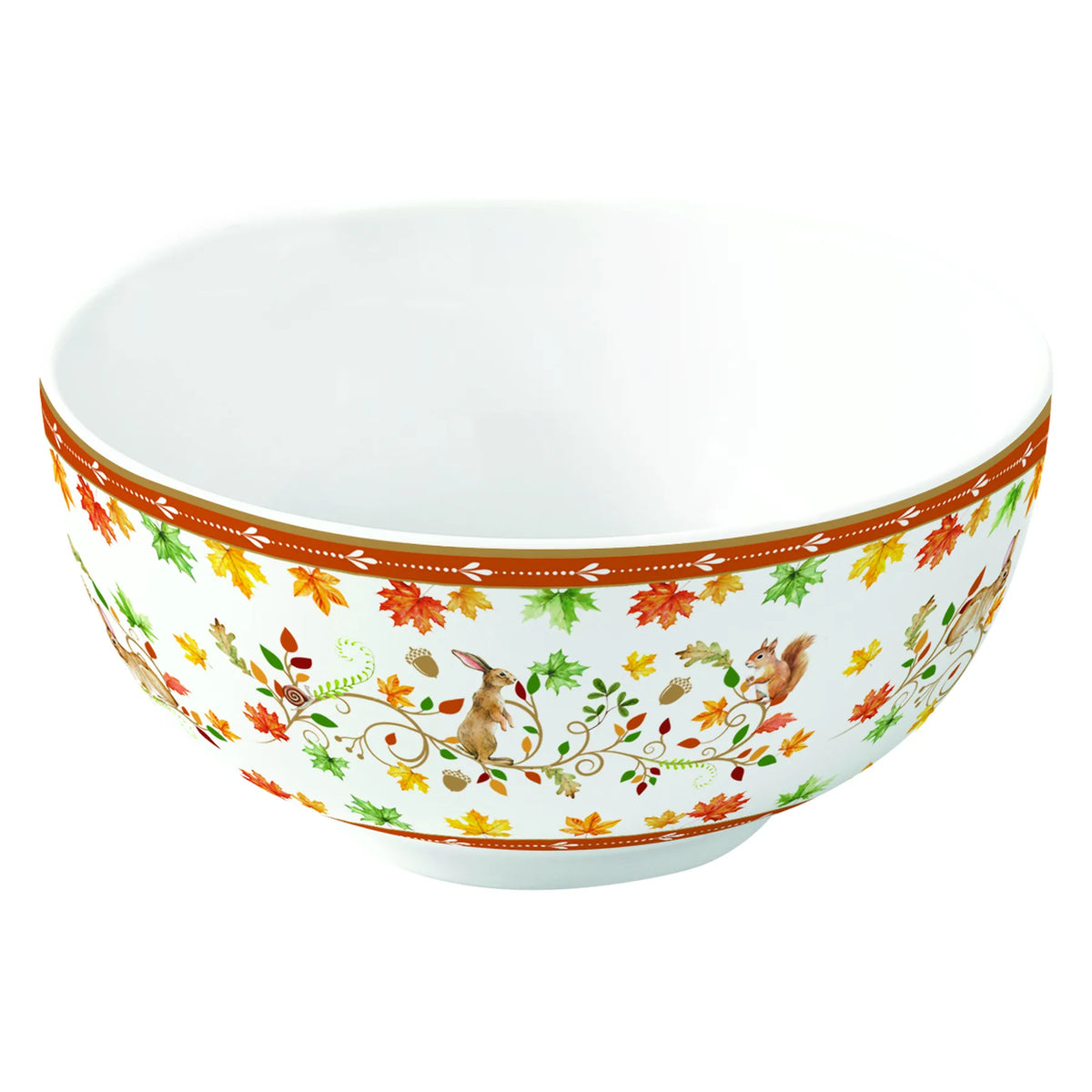 Őszi erdei mintás porcelán tálka 12 cm Fairy Forest
