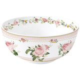 Porcelán nagy mély kínáló tál 23 cm – Rózsa mintás Chant des Roses