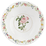 Porcelán nagy mély kínáló tál 23 cm – Rózsa mintás Chant des Roses