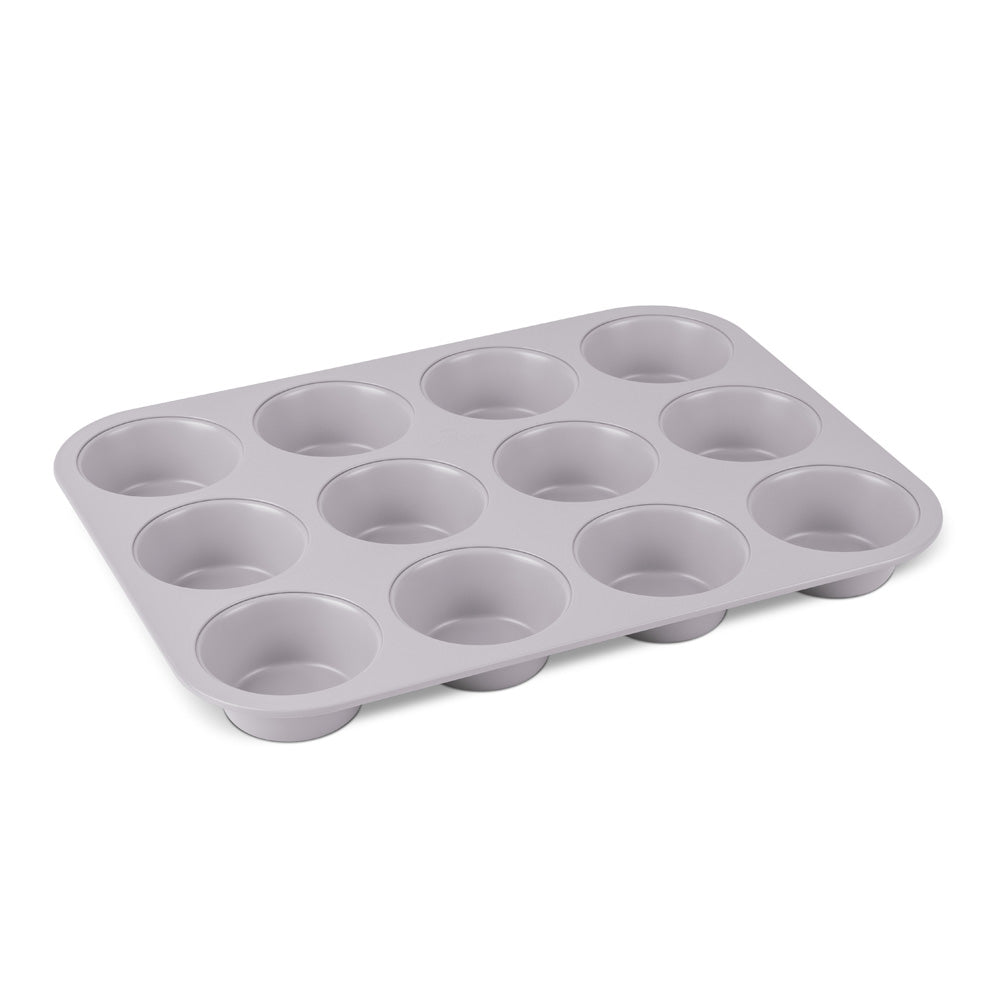 12 csészés tapadásmentes muffin sütőforma matt szürke Berlinger Haus Taupe Collection