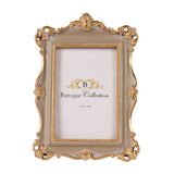 Vintage képkeret 10 × 15 cm – taupe