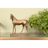 Dekor figura ló 28 cm – arany