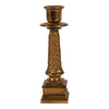 Vintage gyertyatartó 21,5 cm – arany