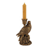 Vintage gyertyatartó 16 cm – madaras