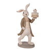 Barokk dekor figura nyúl 23 cm
