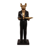Dekor figura kutya komornyik 162 cm
