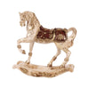 Dekor figura hintaló 16 cm – fehér
