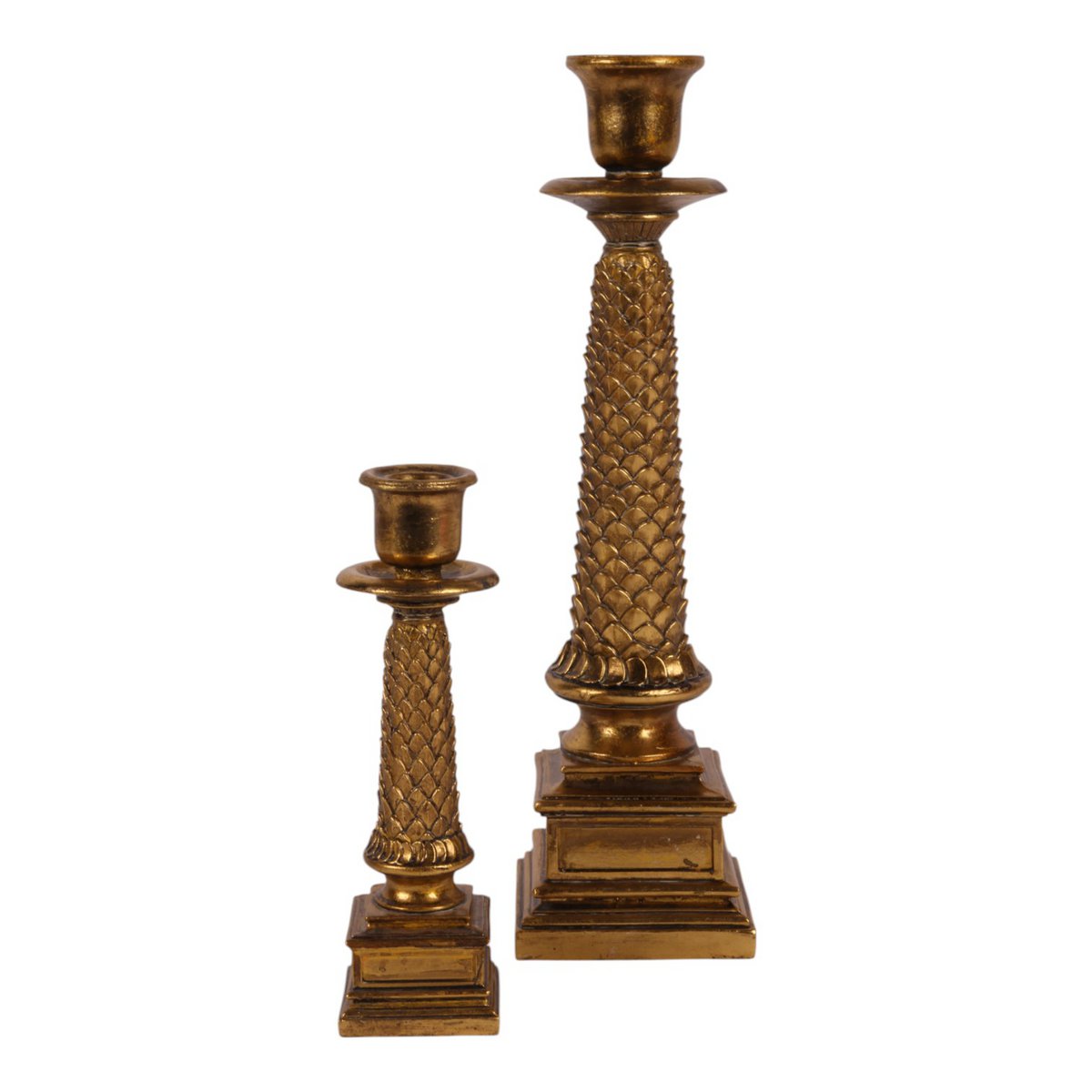 Vintage gyertyatartó 37,5 cm – arany