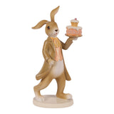 Barokk dekor figura nyúl 23 cm