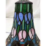 Tiffany asztali lámpa 25 cm – Butterfly, pillangó, többszínű