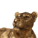 Dekor figura oroszlán 110 cm – arany