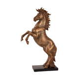 Dekor figura ló 43,5 cm – bronz