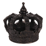 Dekor korona 13,2 cm – fekete