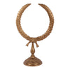 Babérkoszorú talapzaton, nagy 38 cm – arany