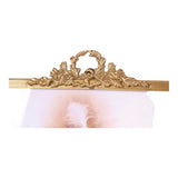Vintage képkeret 10 × 15 cm – ovális, arany