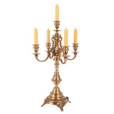 Vintage gyertyatartó 53 cm – arany
