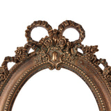Vintage képkeret 13 × 18 cm – ovális, arany