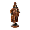 Dekor figura sas órával 58 cm – arany