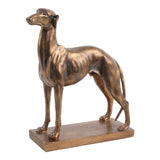 Dekor figura agár kutya 27 cm