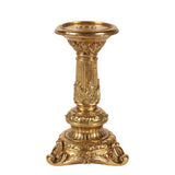 Vintage gyertyatartó 23 cm – arany