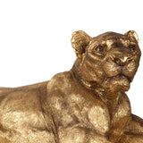 Dekor figura oroszlán 110 cm – arany