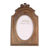 Vintage képkeret 10 × 15 cm – ovális, arany