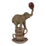 Dekor figura elefánt 21 cm