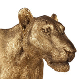 Dekor figura oroszlán 56 cm – arany