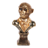 Dekor figura majom büszt 25 cm