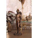 Dekor figura úr madárral 53,5 cm