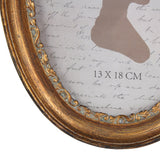 Vintage képkeret 18 × 13 cm – ovális