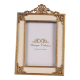 Vintage képkeret 13 × 18 cm – ovális, arany