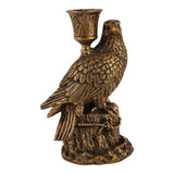 Vintage gyertyatartó 16 cm – madaras
