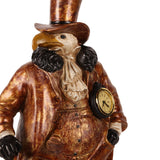 Dekor figura sas órával 58 cm – arany