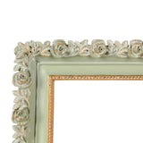 Vintage képkeret 13 × 18 cm – jégkék